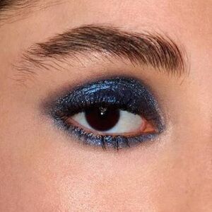 VIOLETTE_FR Bleu de Minuit Liquid Eyeshadow + Liner YEUX PAINT NEW UNUSED BOXED